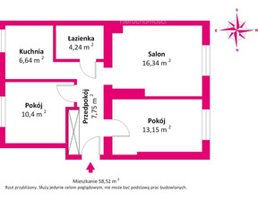Mieszkanie na sprzedaż, Ciechanowski Ciechanów Osiedle Ułanów, 329 000 zł, 58,5 m2, 31233/3685/OMS