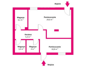 Lokal na sprzedaż, Sztumski Stary Dzierzgoń Myślice, 150 000 zł, 57,8 m2, 1471/3685/OLS