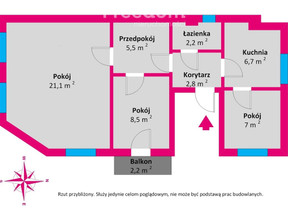 Mieszkanie na sprzedaż, Sopot Bohaterów Monte Cassino, 980 000 zł, 53,8 m2, 33540/3685/OMS