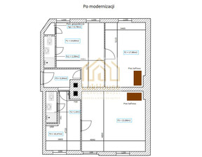 Mieszkanie na sprzedaż, Bytom Jana Smolenia, 240 000 zł, 76,04 m2, 1046