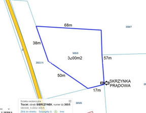 Działka na sprzedaż, Międzyrzecki Trzciel Sierczynek, 140 000 zł, 3200 m2, 118/6803/OGS