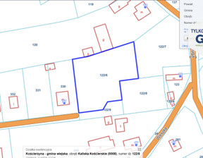 Działka na sprzedaż, Kościerski Kościerzyna Kaliska Kościerskie, 268 580 zł, 2066 m2, GRN641886