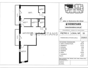 Mieszkanie na sprzedaż, Miński Mińsk Mazowiecki Gliniak Stankowizna, 781 065 zł, 91,89 m2, 33502/270/OMS