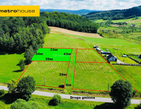 Działka na sprzedaż, Leski Solina Myczkowce, 157 000 zł, 1435 m2, SGDOBU132