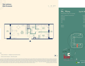 Mieszkanie na sprzedaż, Poznań Poznań-Grunwald Poznań Łazarz Matejki, 1 083 400 zł, 74 m2, B06_M304