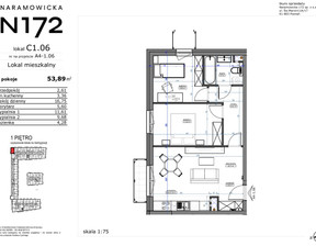 Mieszkanie na sprzedaż, Poznań Poznań-Stare Miasto Naramowice Naramowicka, 640 500 zł, 53,89 m2, KW621682