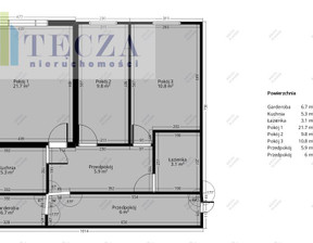 Mieszkanie na sprzedaż, Warszawa Mokotów Czerniakowska, 1 046 000 zł, 69,3 m2, 4035