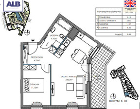 Mieszkanie na sprzedaż, Gdańsk Letnica Starowiejska, 670 770 zł, 46,26 m2, OF440867