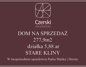 Dom na sprzedaż, Kraków Kliny, 2 950 000 zł, 277,9 m2, 18/11068/ODS