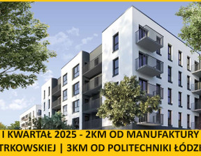 Kawalerka na sprzedaż, Łódź Polesie 1 Maja 123, 258 515 zł, 25,6 m2, 6-5