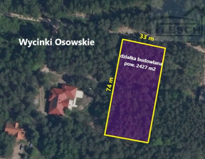 Działka na sprzedaż, Grodziski Żabia Wola Wycinki Osowskie, 350 000 zł, 2427 m2, 2184/1807/OGS