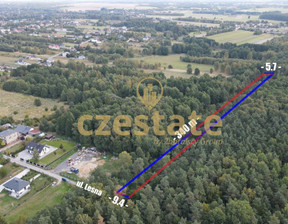 Działka na sprzedaż, Częstochowski Kłomnice Leśna, 23 000 zł, 2508 m2, ZG380829
