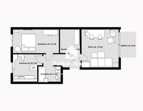 Mieszkanie na sprzedaż, Warszawa Białołęka Skarbka z Gór, 647 000 zł, 54 m2, 221/14136/OMS