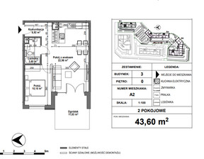 Mieszkanie na sprzedaż, Olsztyn Jaroty Bilitewskiego, 381 500 zł, 43,6 m2, LIME-MS-1001