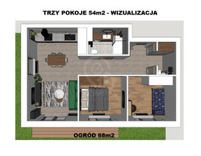 Mieszkanie na sprzedaż, Wrocław Wrocław-Krzyki Brochów, 699 000 zł, 54 m2, 2702