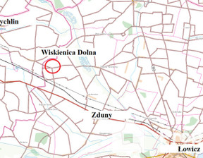 Działka na sprzedaż, Łowicki Zduny Wiskienica Dolna, 219 990 zł, 2200 m2, 339/16208/OGS