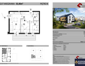 Mieszkanie na sprzedaż, Zamość, 443 200 zł, 55,4 m2, 86