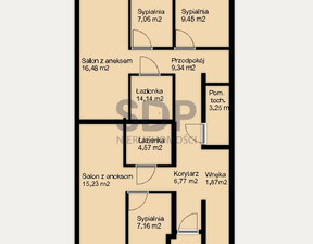 Mieszkanie na sprzedaż, Wrocław Krzyki Jagodno Buforowa, 1 099 000 zł, 89,76 m2, 33451