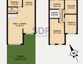 Dom na sprzedaż, Wrocławski Święta Katarzyna Łąkowa, 799 000 zł, 94,46 m2, 34331