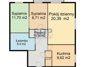 Mieszkanie na sprzedaż, Wrocław Psie Pole Gorlicka, 899 000 zł, 67,62 m2, 35338