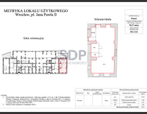 Lokal do wynajęcia, Wrocław Stare Miasto Jana Pawła II, 1411 euro (6011 zł), 78,37 m2, 31394