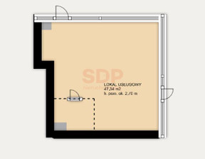 Lokal na sprzedaż, Wrocław Stare Miasto Księcia Witolda, 902 537 zł, 47,34 m2, 31440