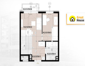 Mieszkanie na sprzedaż, Kielce Domaszowska, 410 000 zł, 33,32 m2, GH642380