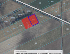 Budowlany na sprzedaż, Kozienicki Grabów Nad Pilicą Brzozówka, 48 000 zł, 1083 m2, EMP-GS-9572