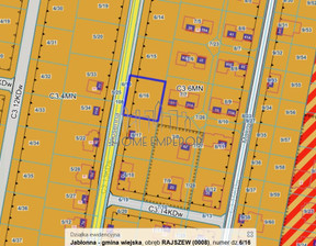Działka na sprzedaż, Legionowski Jabłonna Rajszew Wiosenna, 430 000 zł, 1060 m2, EMP-GS-9796