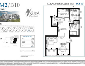 Mieszkanie na sprzedaż, Wejherowski Rumia Owsiana, 499 000 zł, 56,1 m2, CP914601