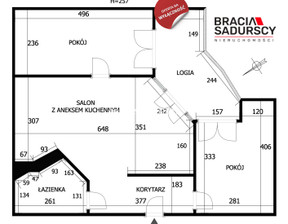 Mieszkanie na sprzedaż, Kraków M. Kraków Stare Miasto, Stare Miasto Krowoderska, 1 300 000 zł, 54,2 m2, BS3-MS-305691