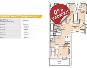 Mieszkanie na sprzedaż, Kraków M. Kraków Podgórze Duchackie, Wola Duchacka Kamieńskiego - okolice, 999 000 zł, 68,96 m2, BS2-MS-298054