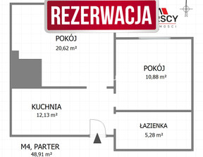 Mieszkanie na sprzedaż, Chrzanowski Chrzanów Stella Kolonia Stella, 293 460 zł, 48,91 m2, BS5-MS-298148