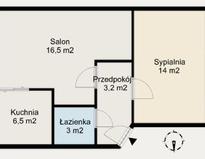 Mieszkanie na sprzedaż, Warszawa Żoliborz Stary Żoliborz Aleja Wojska Polskiego, 970 000 zł, 43,2 m2, SDP804276