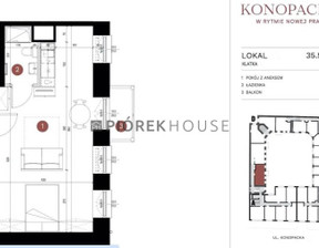 Kawalerka na sprzedaż, Warszawa Praga-Północ Konopacka, 730 000 zł, 35,6 m2, 65459/6624/OMS