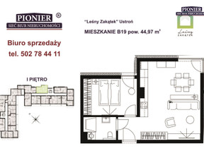 Mieszkanie na sprzedaż, Cieszyński Ustroń Hermanice, 512 658 zł, 44,97 m2, PEB-MS-7588-1