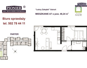 Mieszkanie na sprzedaż, Cieszyński Ustroń Hermanice, 541 088 zł, 46 m2, PEB-MS-7567-1