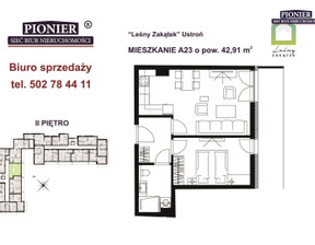 Mieszkanie na sprzedaż, Cieszyński Ustroń Hermanice, 497 756 zł, 42,91 m2, PEB-MS-7590-2