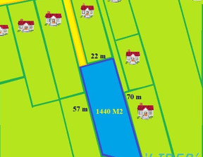 Działka na sprzedaż, Pszczyński Kobiór, 265 000 zł, 1440 m2, LDR-GS-4542