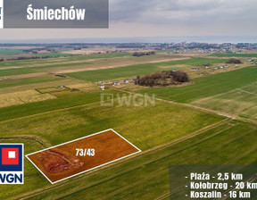 Działka na sprzedaż, Koszaliński (Pow.) Będzino (Gm.) Śmiechów, 388 000 zł, 8578 m2, 22836