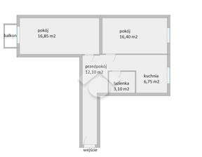 Mieszkanie na sprzedaż, Kraków Nowa Huta Os. Centrum C, 635 000 zł, 55 m2, 783