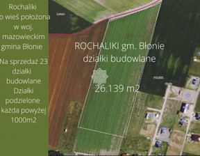 Budowlany na sprzedaż, Warszawski Zachodni Błonie Rochaliki, 247 920 zł, 1033 m2, 13/SHE/OGS-85