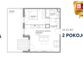 Mieszkanie na sprzedaż, Kraków Kraków-Nowa Huta Czyżyny Centralna, 604 712 zł, 45,52 m2, 338389