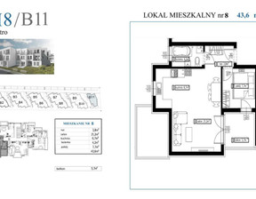 Mieszkanie na sprzedaż, Wejherowski Rumia Owsiana, 399 000 zł, 43,6 m2, 257747