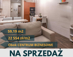 Mieszkanie na sprzedaż, Warszawa Mokotów Mokotów Stary Mokotów Aleja Wilanowska, 1 334 971 zł, 59,19 m2, 648865