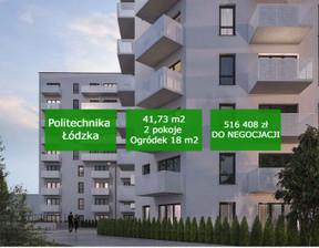 Mieszkanie na sprzedaż, Łódź Łódź-Polesie Polesie Aleje Politechniki, 413 126 zł, 41,73 m2, 488451