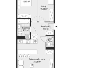 Mieszkanie na sprzedaż, Kraków Bukowa, 740 941 zł, 65,57 m2, 26299/7649/OMS