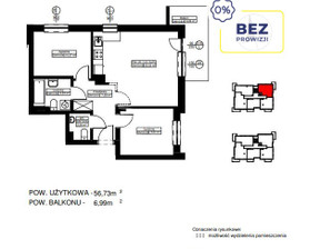 Mieszkanie na sprzedaż, Warszawa Bielany Loteryjki, 737 490 zł, 56,73 m2, 120277/3877/OMS