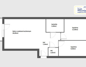 Mieszkanie na sprzedaż, Warszawa Mokotów Siekierki, 1 048 572 zł, 61,32 m2, 120582/3877/OMS