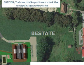 Działka na sprzedaż, Tarnowski Tuchów Burzyn, 990 000 zł, 42 700 m2, BEST-GS-12488